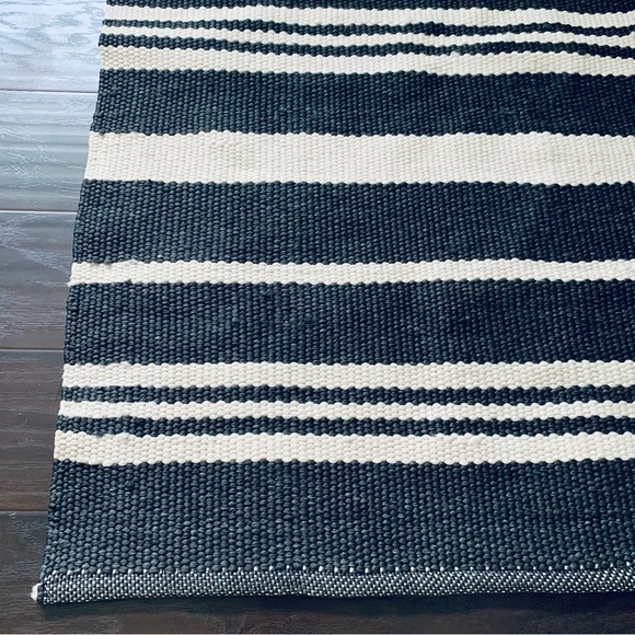 Opalhouse Other 3 X 50 Outdoor Rug Black Stripe Threshold Designed